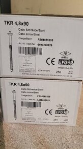 Vrut do plechu 4,8x90 500 ks celkem