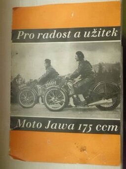 Original Brožura s Technickým Popisem - JAWA 175 Předválečná