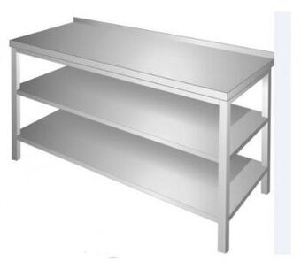 Pracovní stůl policový SP2P 1500x600x850