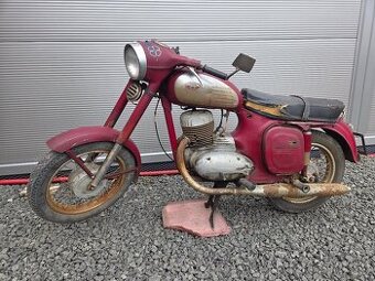 Jawa 250 panelka s doklady