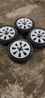 Alu kola R16, 4x108 Citroen C2 VTS, letní pneu 195/45