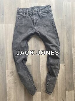 Jack&Jones šedé pánské rifle vel. 28