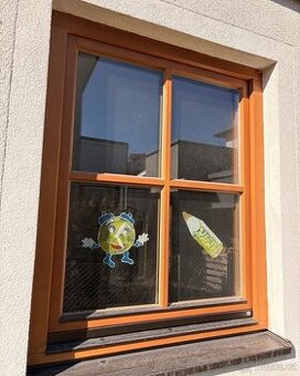 Okna eurookna drevena 10ks