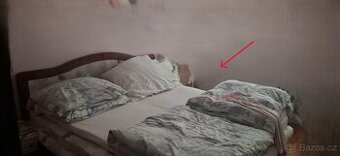 Obývací stěna, skřín ložnice, gauč rozkládací, postel