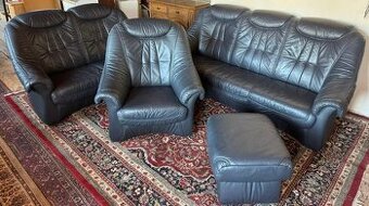 Luxusní kožená sedací souprava 3+2+1,6044