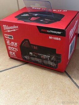 Milwaukee baterie M18 B5 18V 5Ah 4932430483