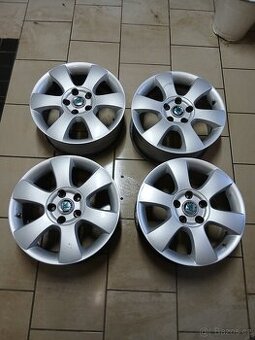 Alu kola 5x112 R16 Škoda