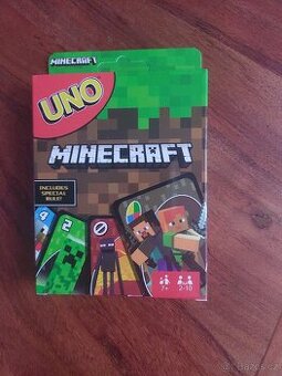 Karetní hra UNO Minecraft SKLADEM