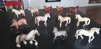 Schleich koně koníci Ryzák. Lusitano, Achal, různé