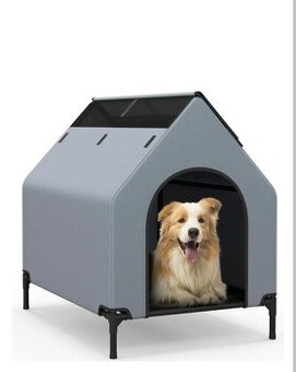 Úplně nová bouda COSTWAY pro střední psy