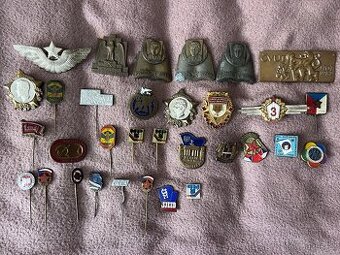 Sady odznaků: Letectví, Sport a Výročí (ČSSR)