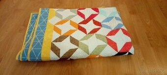Barevná deka patchwork