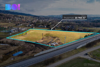 Pronájem pozemku ke komerčnímu využití 23 783 m², Návsí
