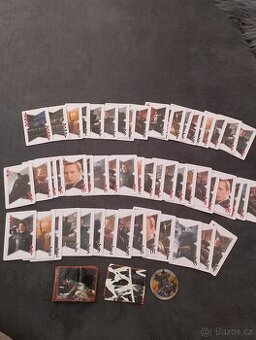 Batman - hrací karty, sběratelské kartičky a 3D žeton