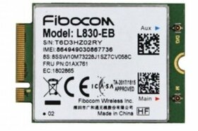 WWAN, Lenovo, LTE Modem Fibocom L830-EB