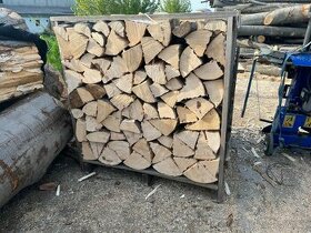 Palivové dřevo - BUK, DUB - Skládané