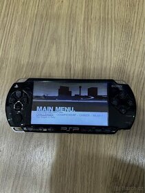 PSP Sony portable 2. gen black
