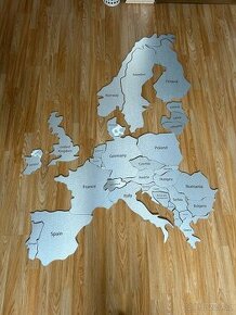 Nástěnná mapa Evropy