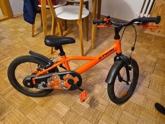 Dětské kolo BTWIN 16" + helma