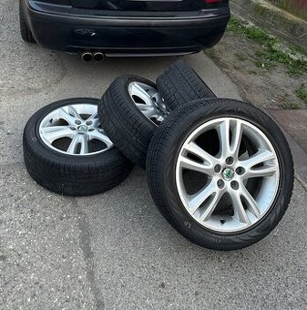 Originál Škoda Alu disky Astria 5x100 r16