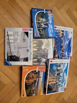 Puzzle různé motivy - od 100 Kč za kus