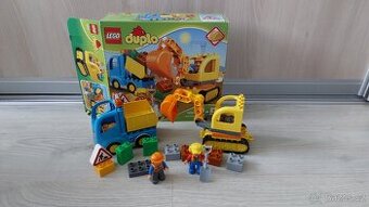 Lego Duplo 10812 pásový bagr a náklaďák