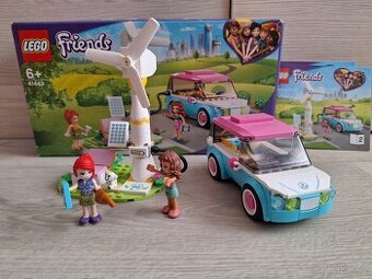 LEGO Olivia a její elektromobil