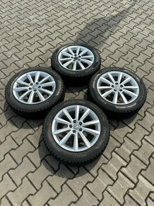 Kompletní alu VW Polo 5x100r16+185/60r16 zimní - 1