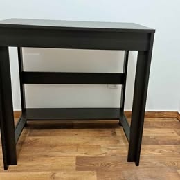 PC stolek - dřevotříska - stůl pod počítač - hnědý