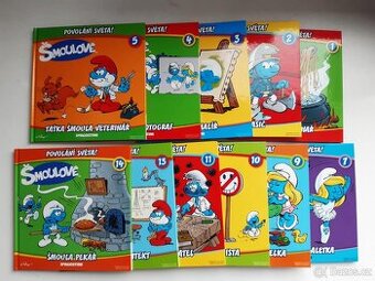 Šmoulové povolání světa 11 knih komiks - 1