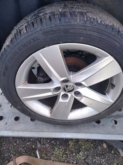 alu kola škoda fabia 3 rapid 15 16 plechové disky 15 - 1