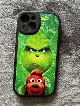 Vánoční kryt pro Apple iPhone 13 - Grinch