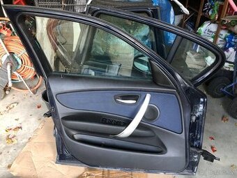 Levé přední dveře – BMW E87 – modrá metalíza