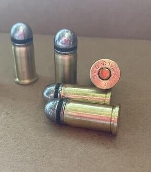 Černopraché náboje cal. 380 Short CF pro historické revolver