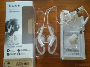 Sluchátka Sony MDR-AS210AP rozbaleno