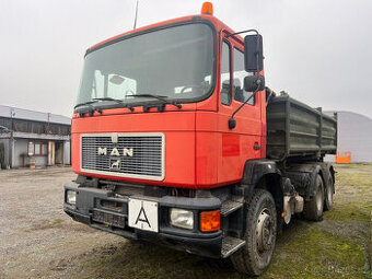 SKLÁPĚČ MAN F 08 6x4 MEILLER KIPPER,1994-NEPOJÍZDNÝ