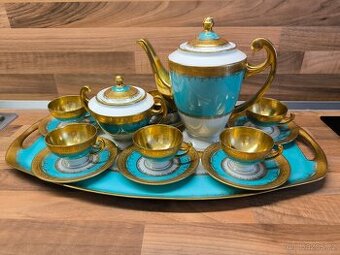 Starožitná Art Deco porcelánová souprava