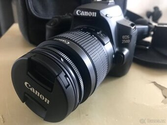 Canon EOS250D 18-55mm + příslušenství