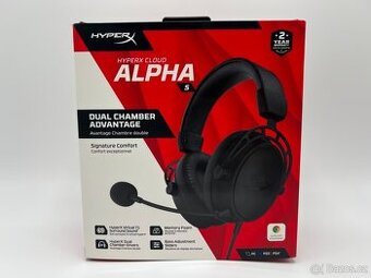 HyperX Cloud Alpha s-Herní Headset Neu-7.1 Surround-PC, PS5