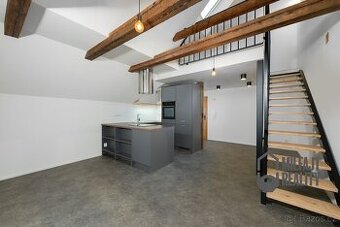 Pronájem mezonetového bytu s terasou 2+kk, 58 m2 - Liberec X