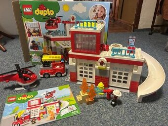 LEGO DUPLO 10970 Hasičská stanice a vrtulník