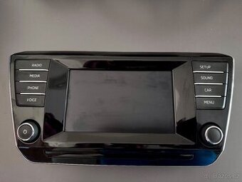 LCD displej na Bolero Škoda Superb 3 / Octavia