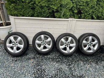 ORIGINÁL ALU KOLA ŠKODA 5x112 R15 vč. NOVÉHO ZIMNÍHO PNEU