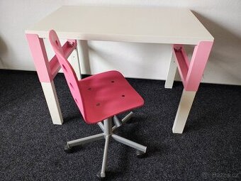 Dětský rostoucí stolek s židličkou IKEA