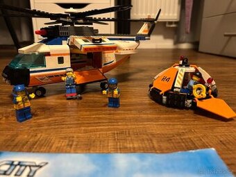 LEGO City 7738 Pobřežní hlídka – vrtulník a záchranný člun