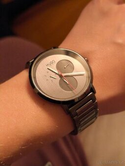 HUGO by Hugo Boss – ocelové hodinky, extra článek řemínku