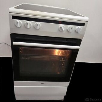 sklokeramický sporák Amica