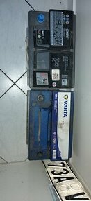 autobaterie 74ah varta na dojetí  a i jiné autobaterie všech