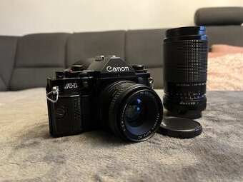 Canon A1 28mm f/2.8 a 70-210mm f4.5-5.6