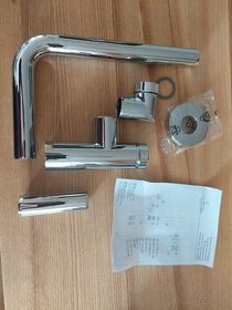 Umyvadlový sifon Omp Tea TOTI, chrom